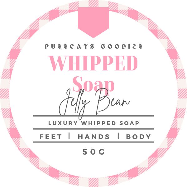 Jelly Bean Whipped Soaps