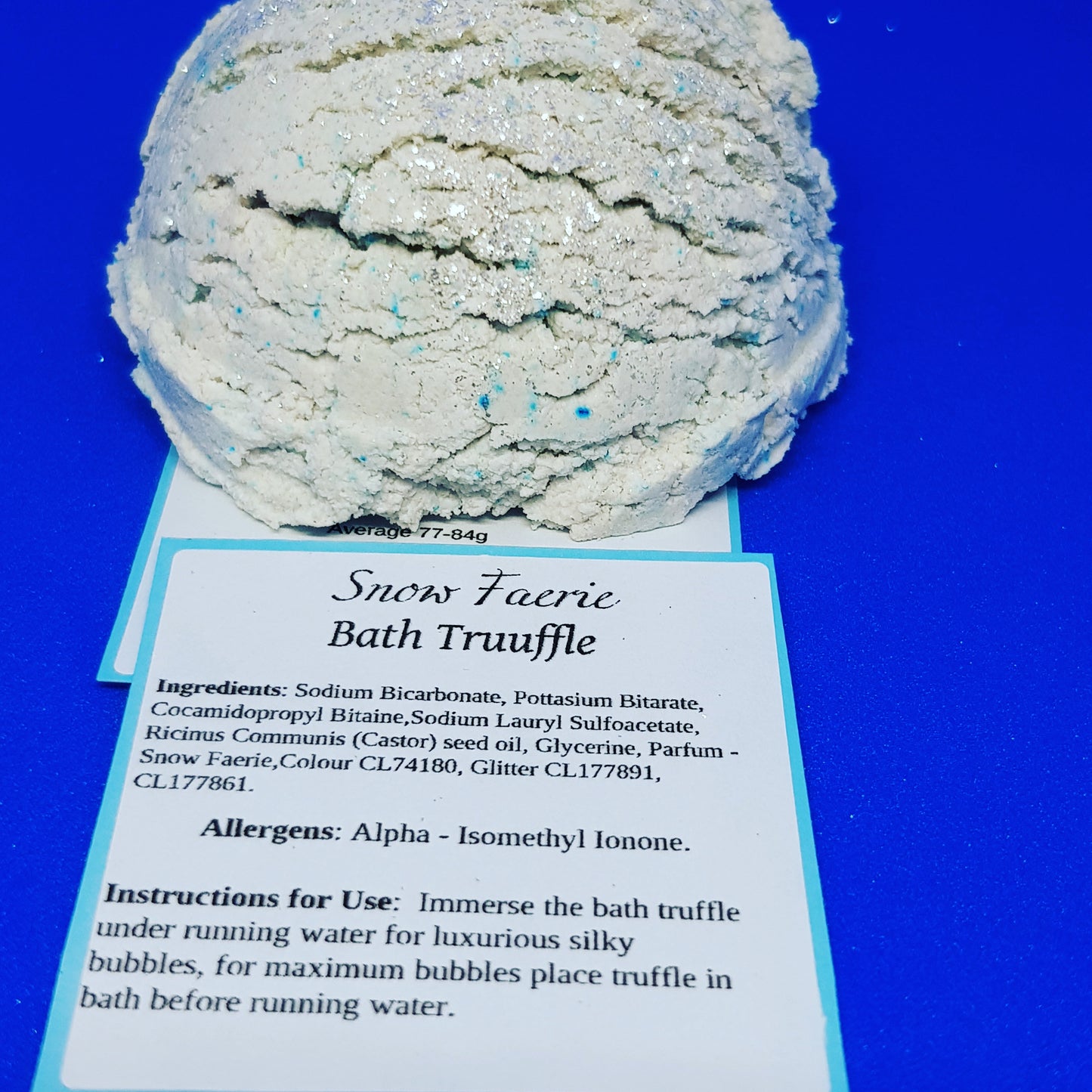 Snow Angel Bubbling Bath Truffle