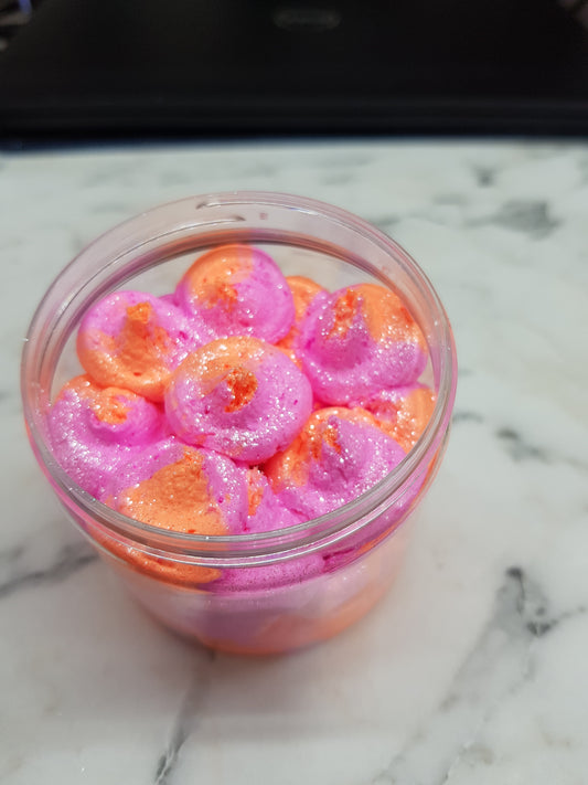 Sweet Red Berry Whipped Soaps