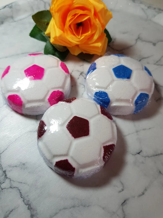Football Bubbling Bath Bombs